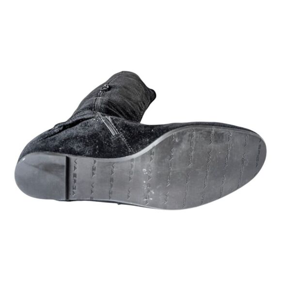 VIA SPIGA Black Suede Over The Knee Boot Size 7.5 - Picture 9 of 9